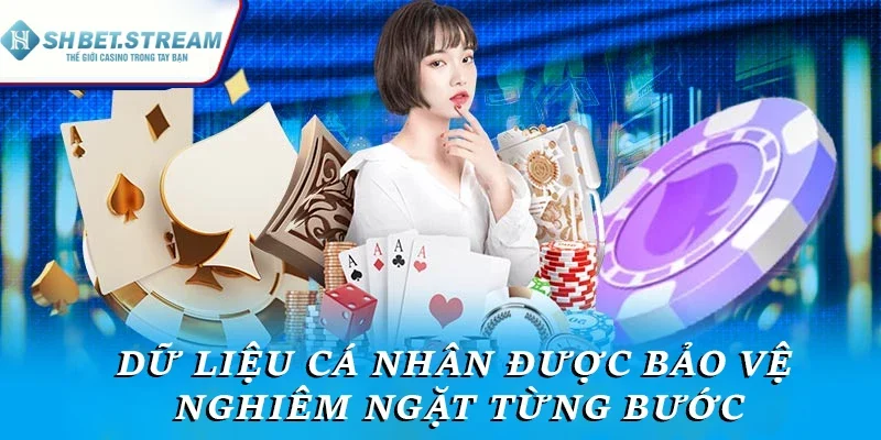 Dữ liệu cá nhân được bảo vệ nghiêm ngặt từng bước